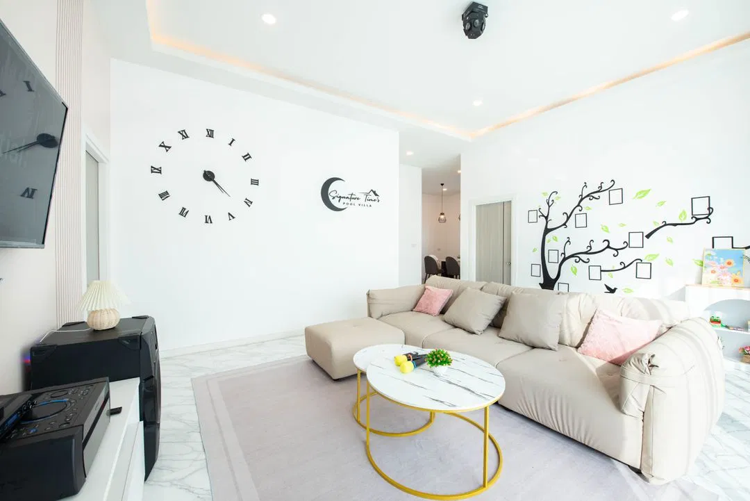 ภายใน Signature time pool villa