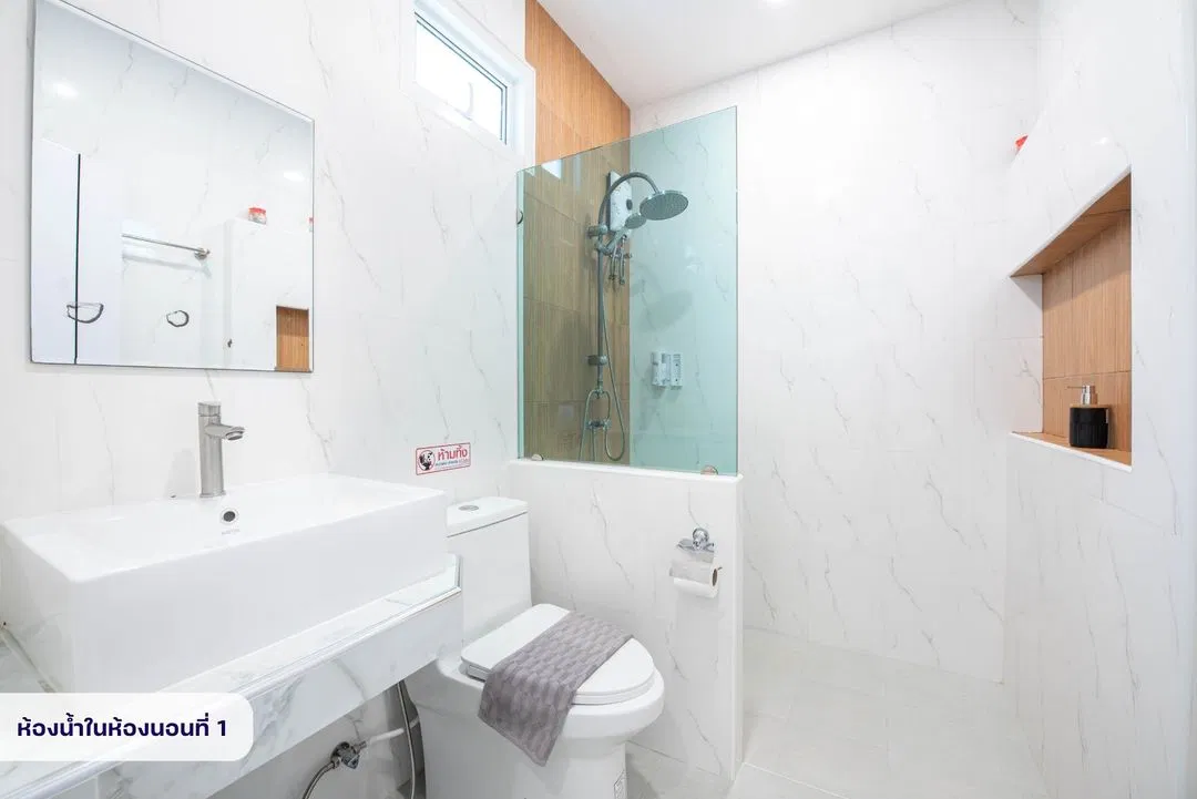 ห้องน้ำ Signature time pool villa