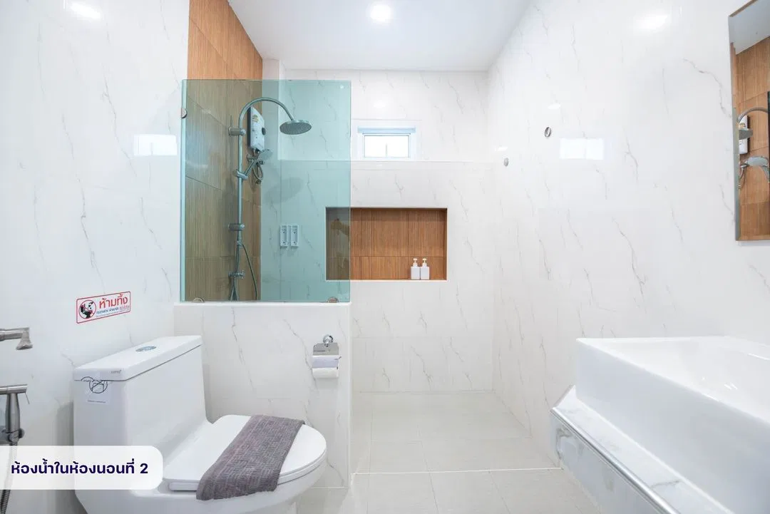 ห้องน้ำ Signature time pool villa