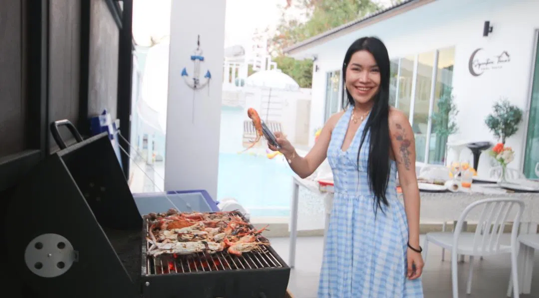 ครัว Signature time pool villa