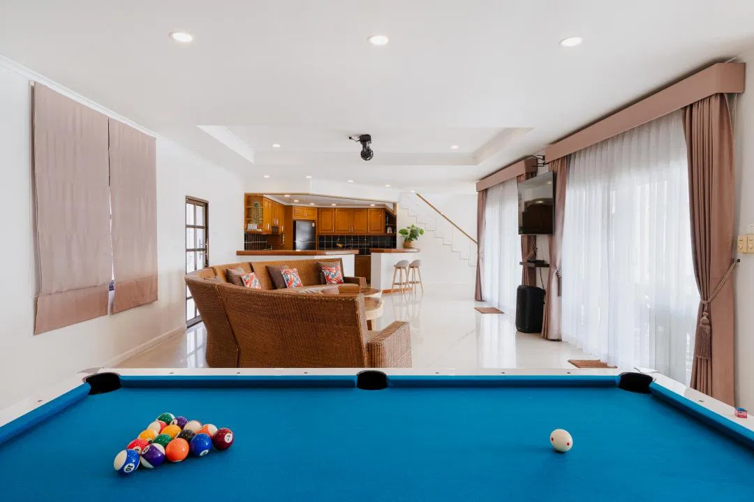 ภายใน RJ Pool Villa