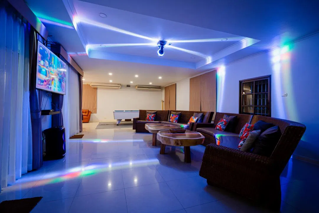 ภายใน RJ Pool Villa