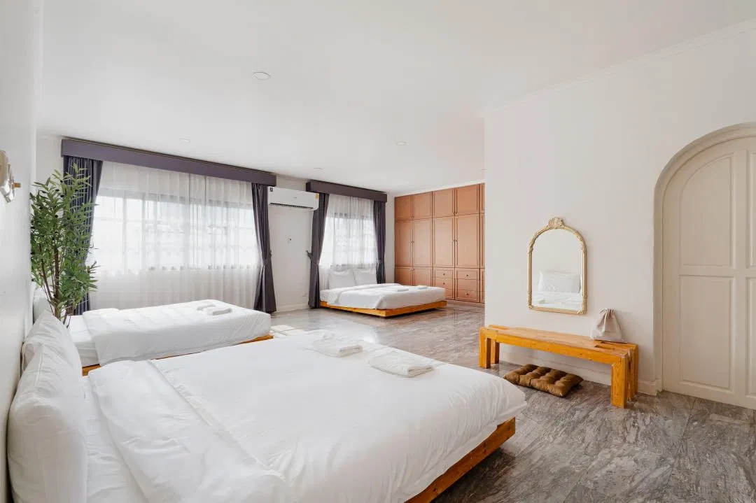 ห้องนอน RJ Pool Villa