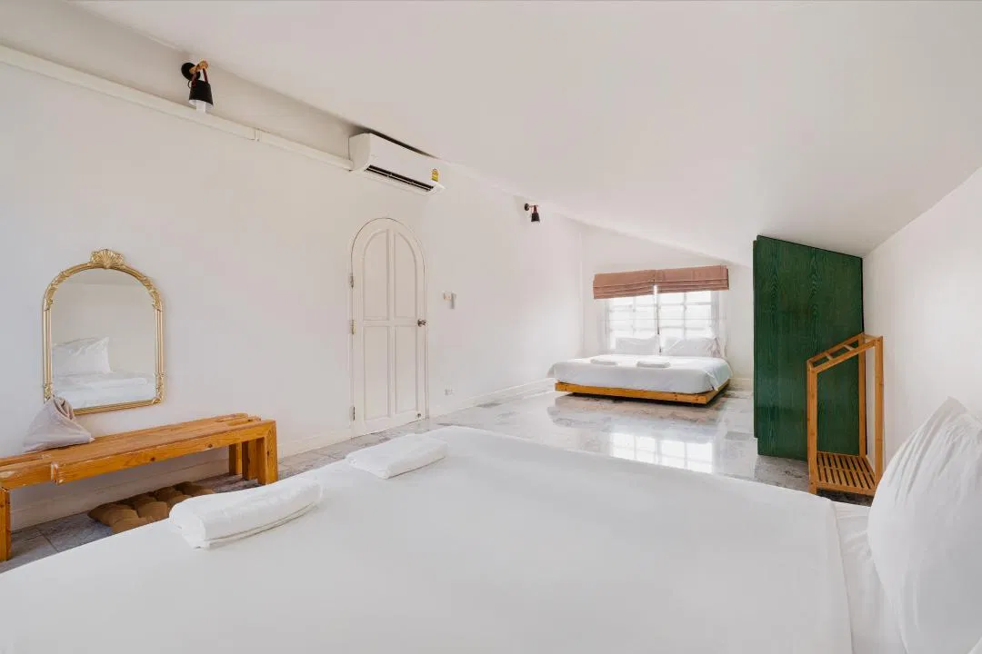 ห้องนอน RJ Pool Villa