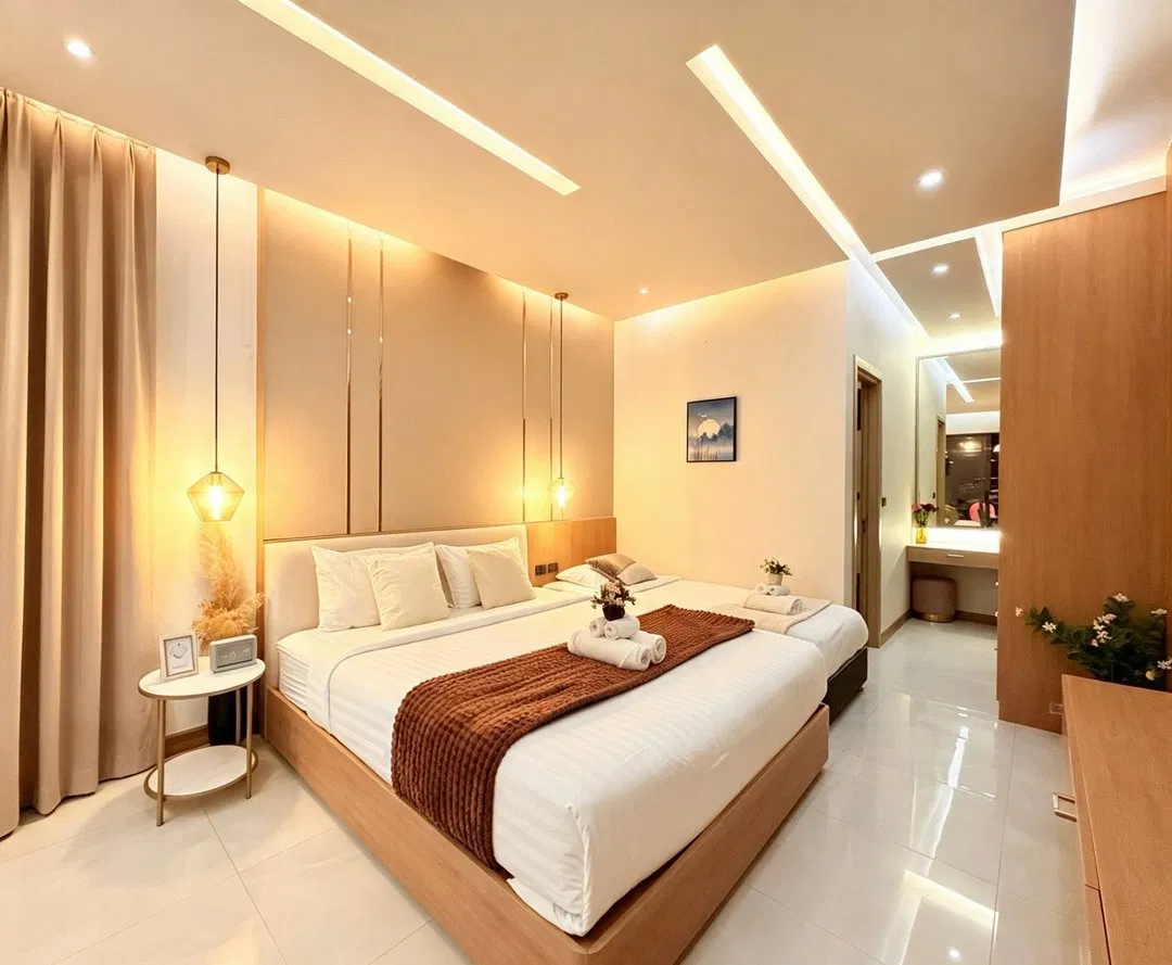 ห้องนอน Anya Poolvilla