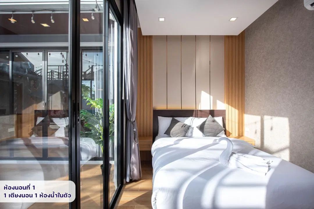 ห้องนอน Miguel Pool Villa 2