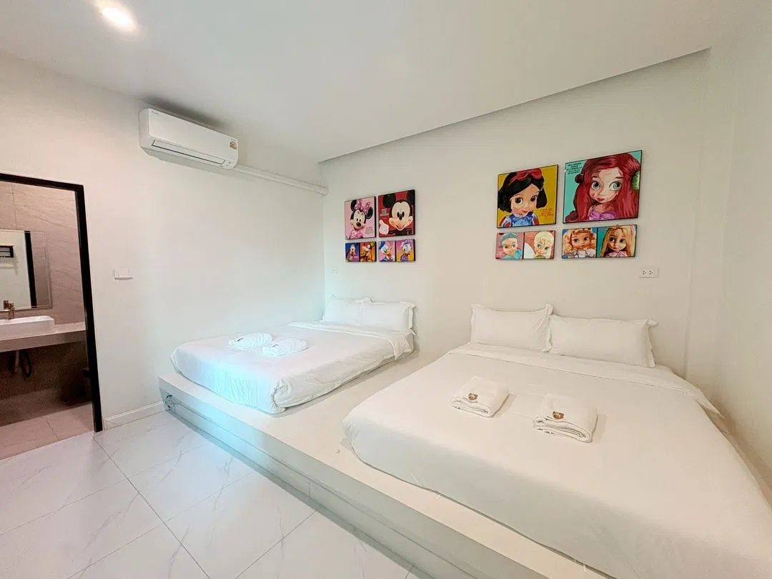 ห้องนอน Hidden Space Pool villa 3