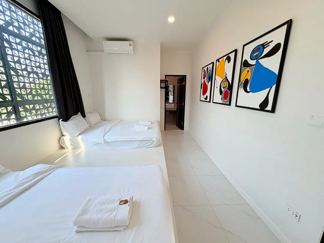 ห้องนอน Hidden Space Pool villa 3