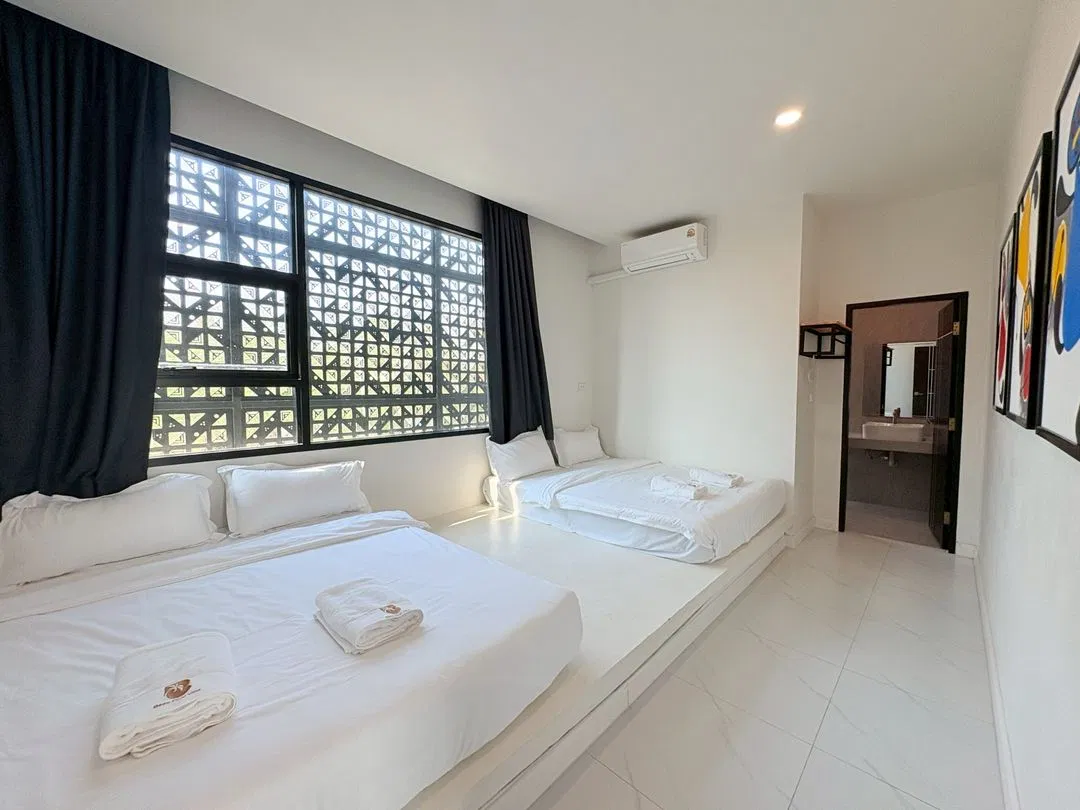 ห้องนอน Hidden Space Pool villa 3