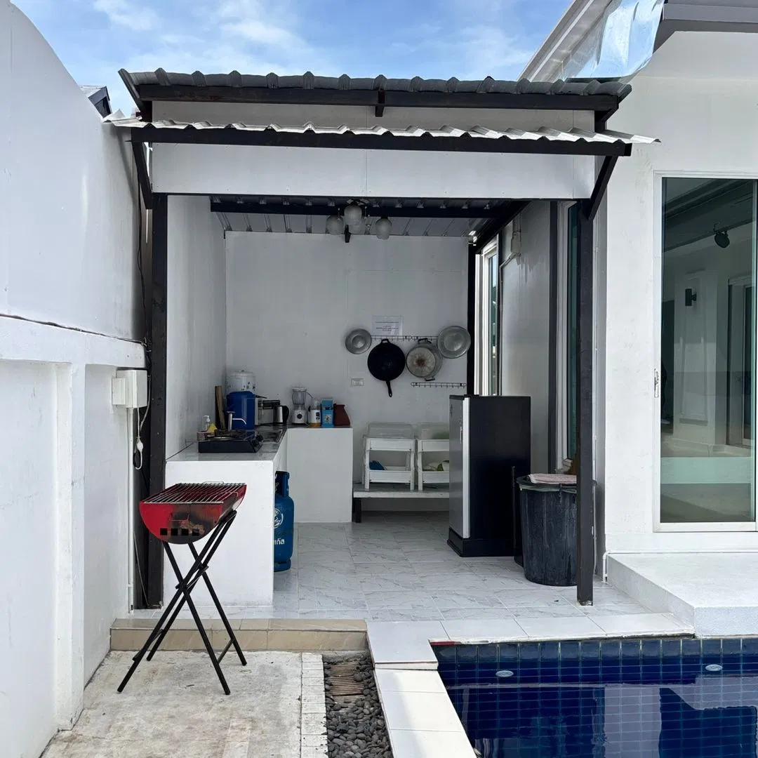 ครัว Disco Time Pool Villa