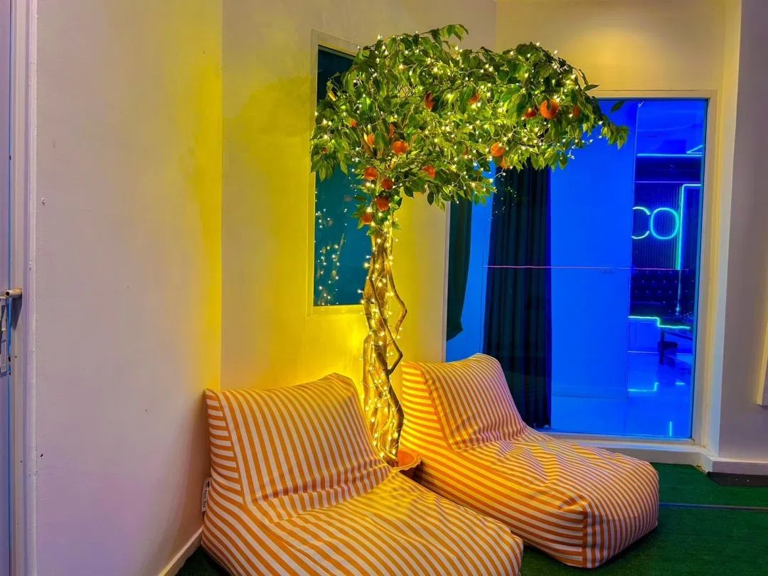ภายใน Disco Time Pool Villa