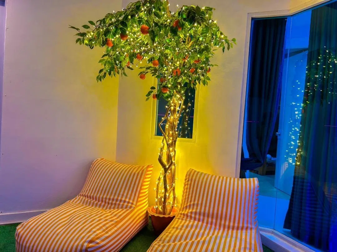 ภายใน Disco Time Pool Villa