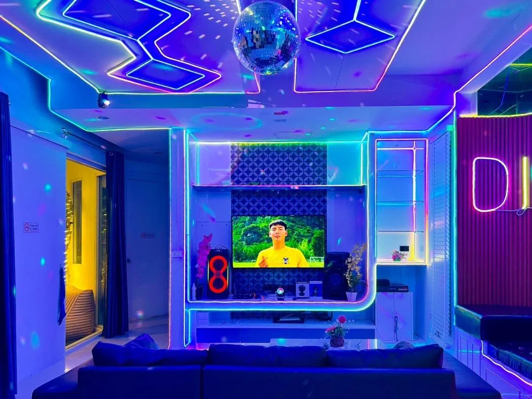 ภายใน Disco Time Pool Villa