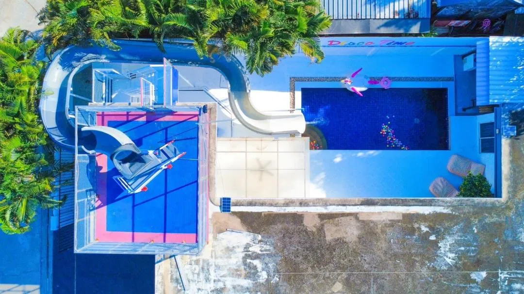 ภายนอก Disco Time Pool Villa