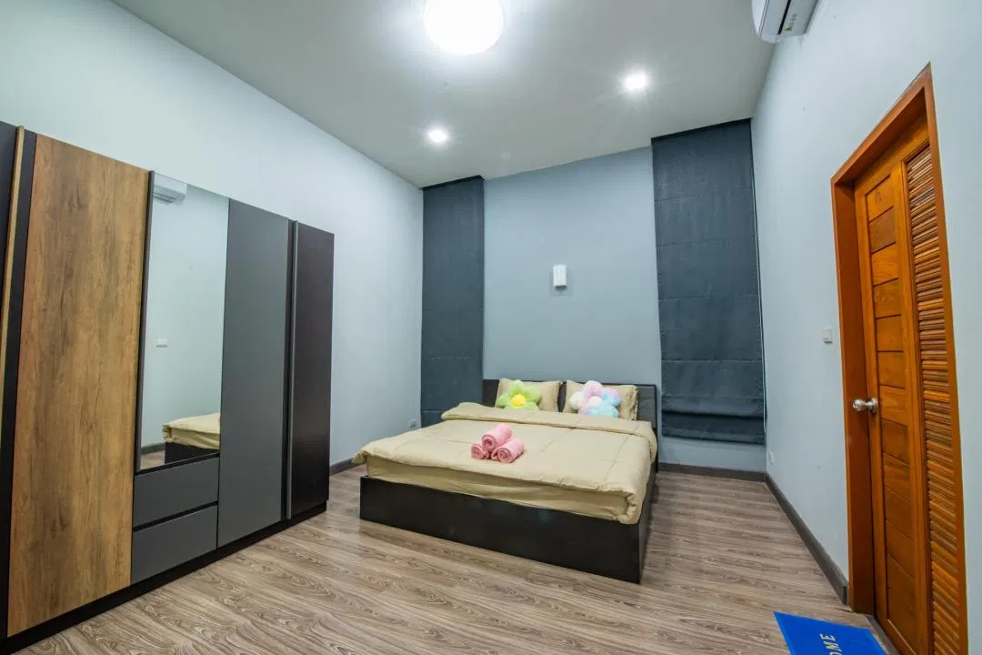 ห้องนอน Airport pool villa