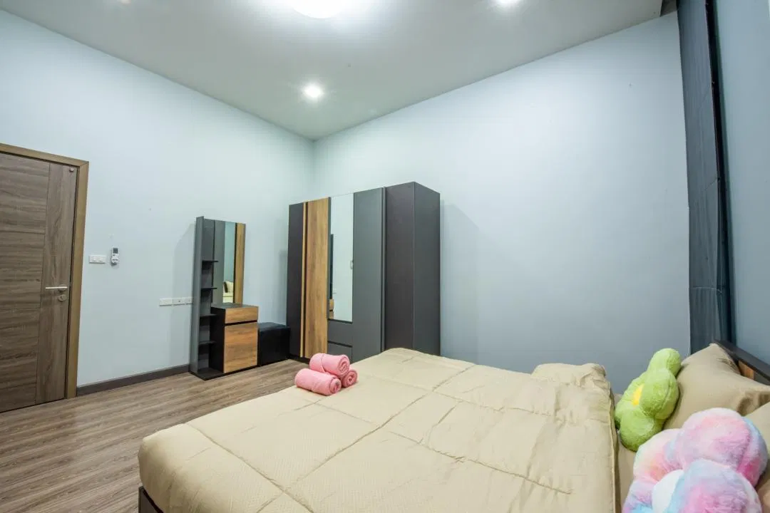 ห้องนอน Airport pool villa