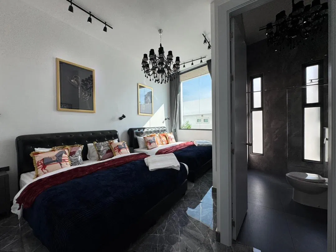 ห้องนอน Diamond Pool Villa Pattaya