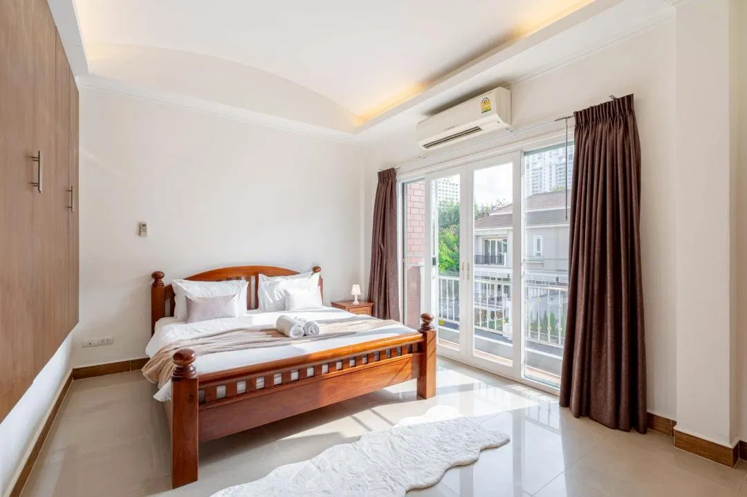 ห้องนอน Villa 205 Pratumnak