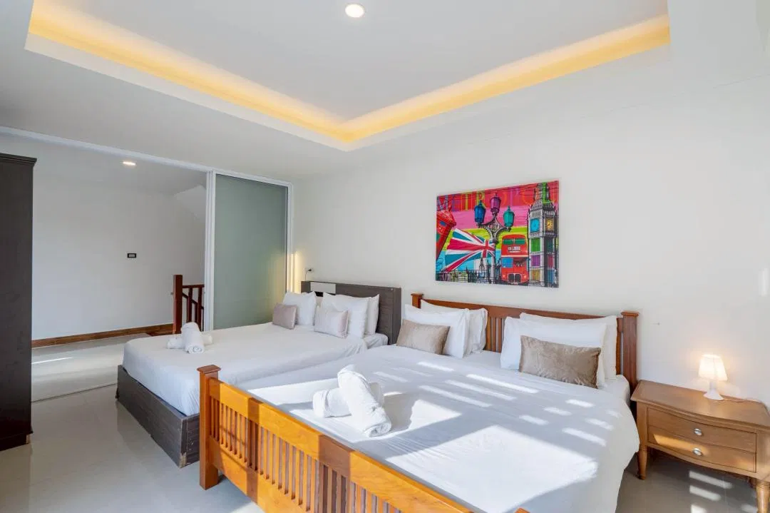 ห้องนอน Villa 205 Pratumnak
