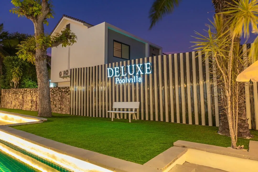 ภายนอก Deluxe pool villa