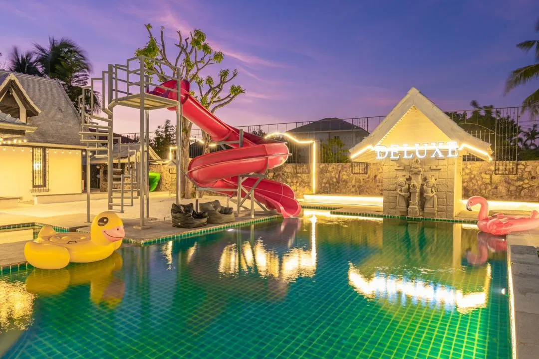 ภายนอก Deluxe pool villa