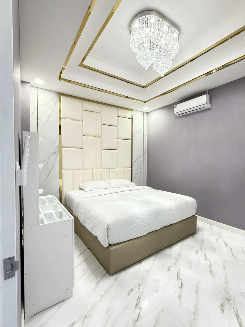ห้องนอน PP Pool Villa (มาบประชัน)