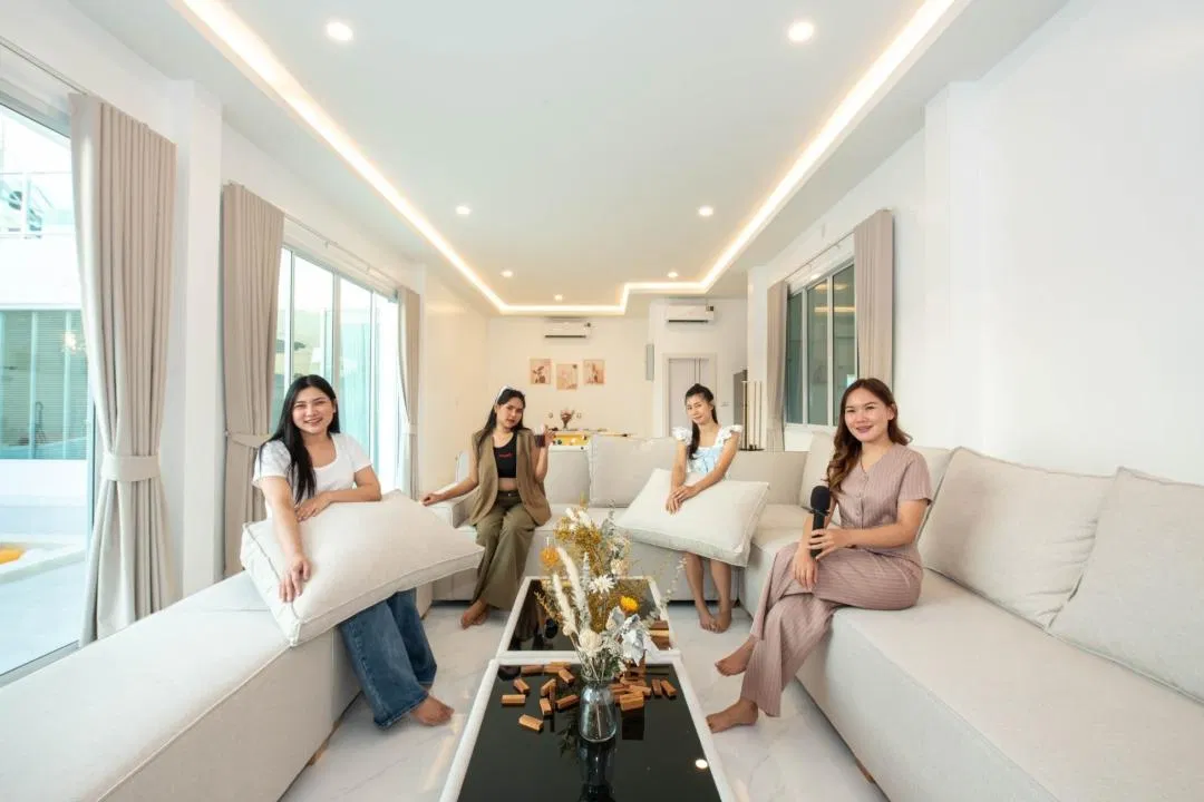 ภายใน Beatrice pool villa