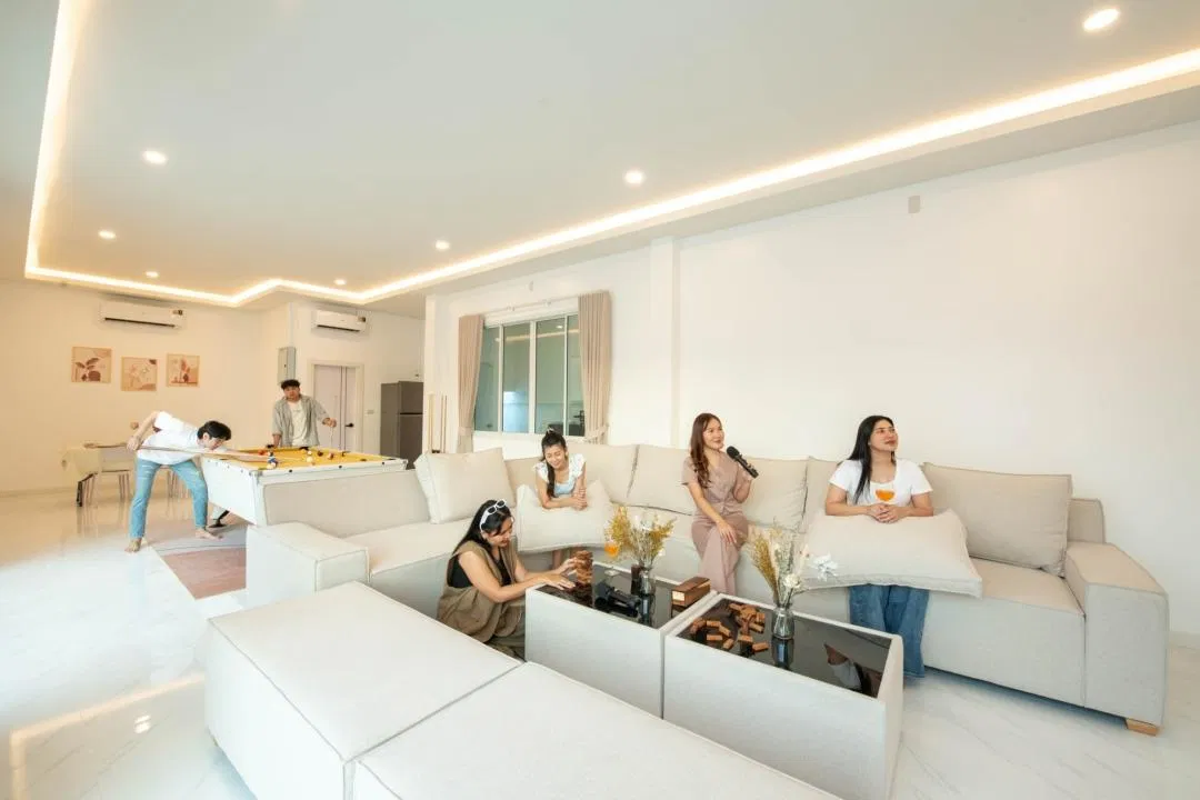 ภายใน Beatrice pool villa