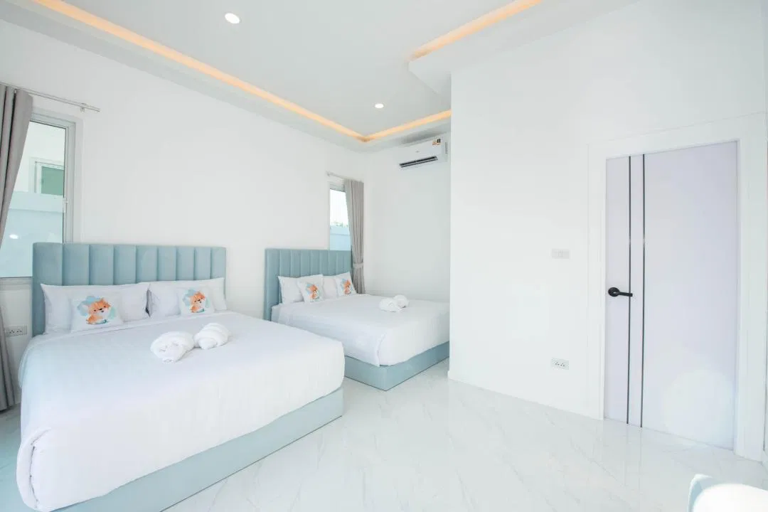 ห้องนอน Plaisir pool villa