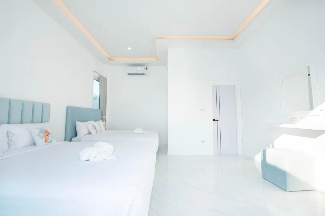 ห้องนอน Plaisir pool villa