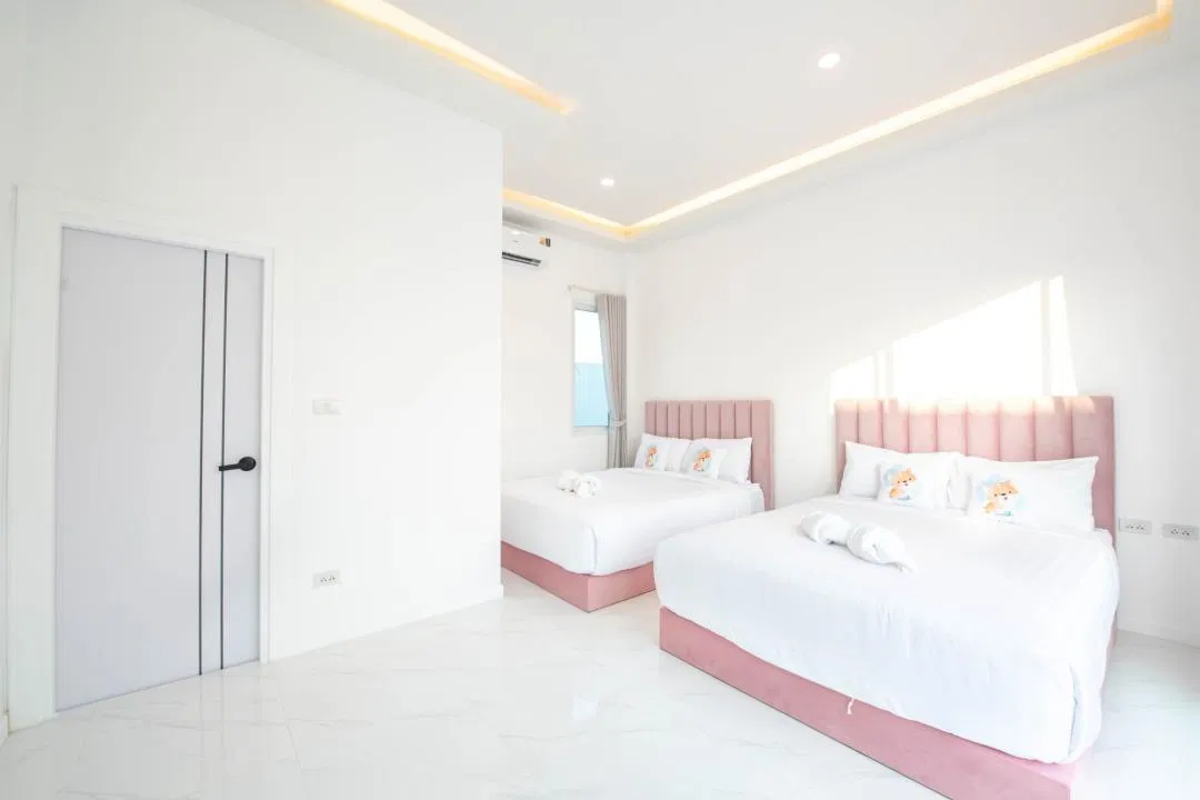ห้องนอน Plaisir pool villa
