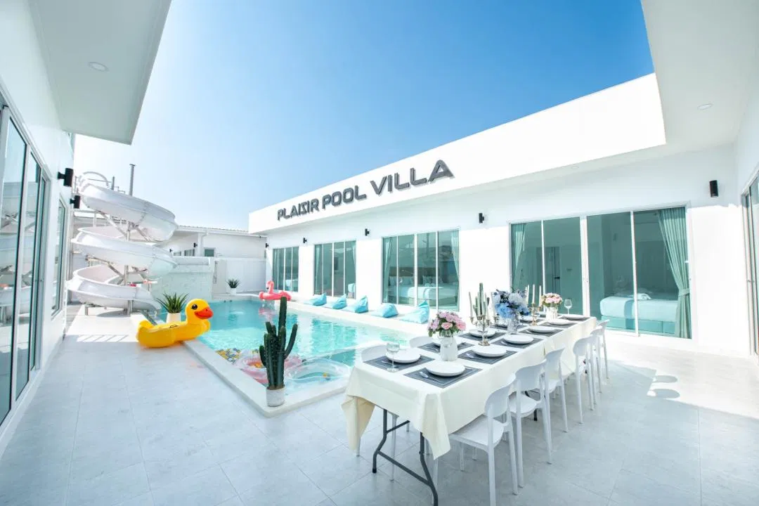 ภายนอก Plaisir pool villa