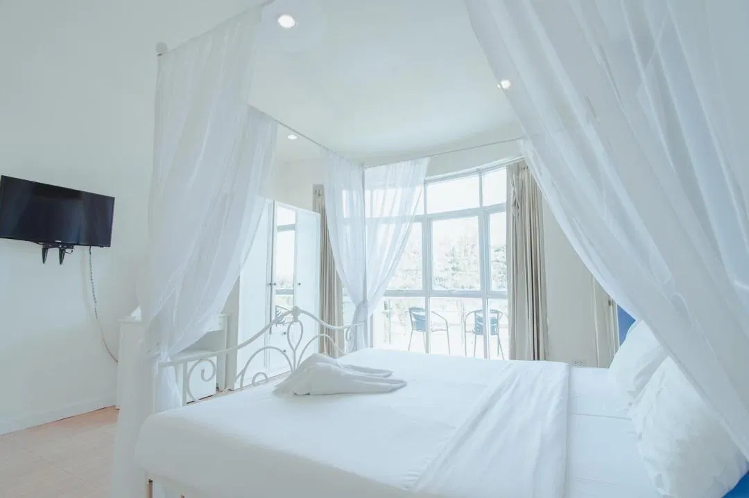 ห้องนอน Scene stay Pool villa @Pranburi
