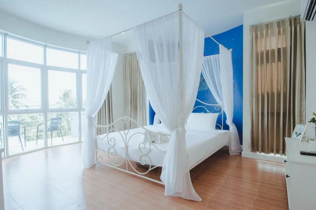 ห้องนอน Scene stay Pool villa @Pranburi