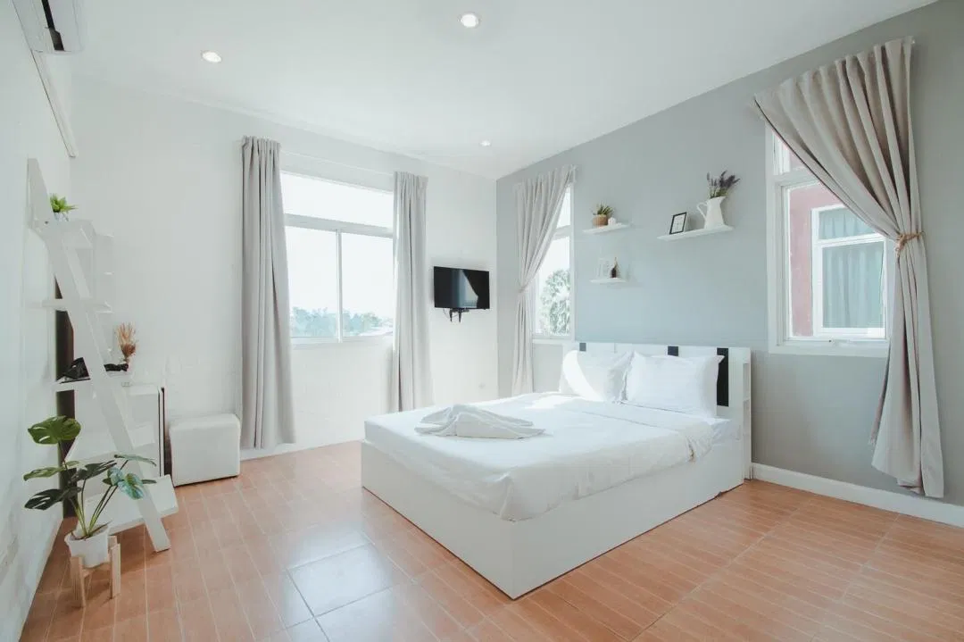 ห้องนอน Scene stay Pool villa @Pranburi