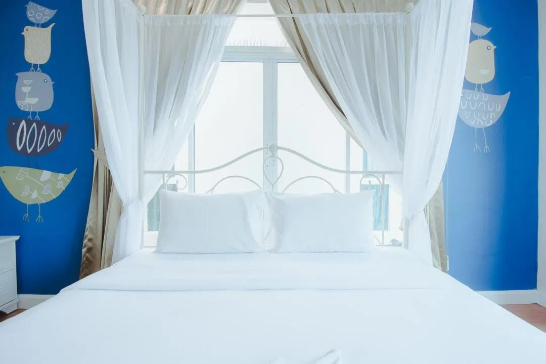 ห้องนอน Scene stay Pool villa @Pranburi