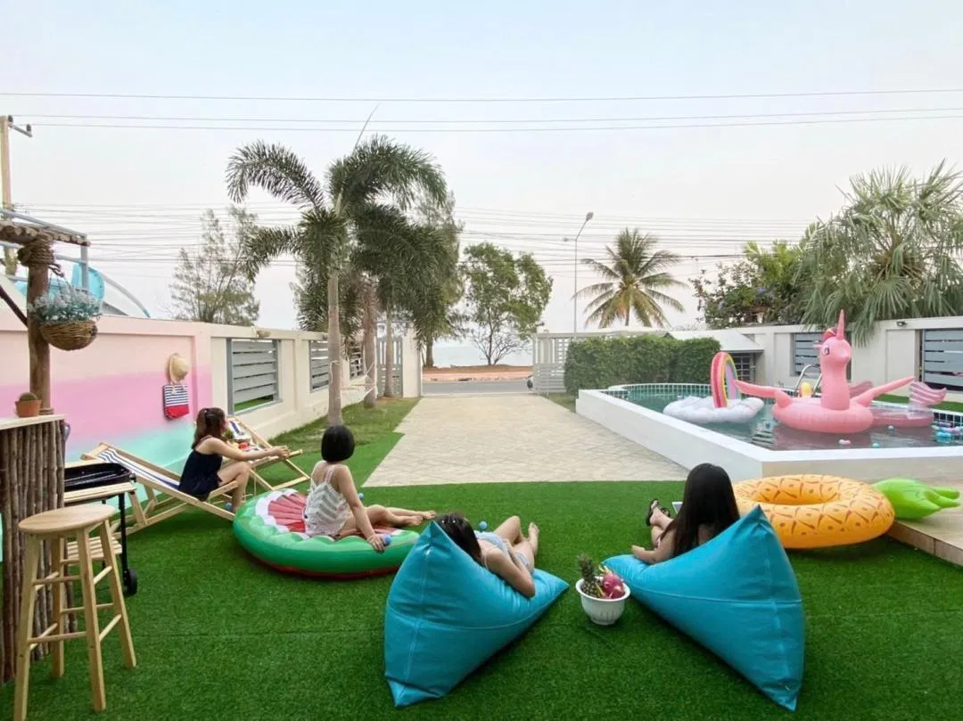 ภายนอก Scene stay Pool villa @Pranburi