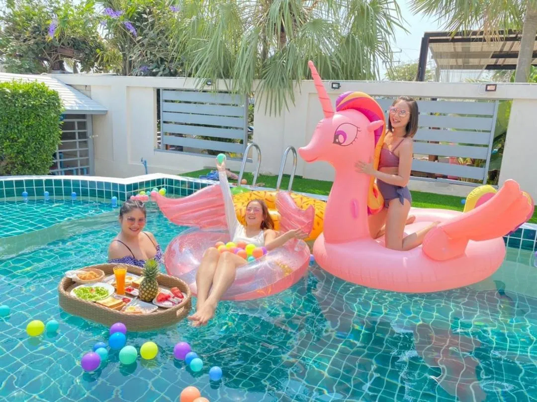 ภายนอก Scene stay Pool villa @Pranburi