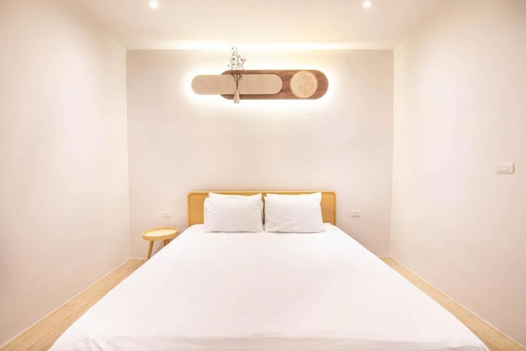 ห้องนอน De Beach Pool villa