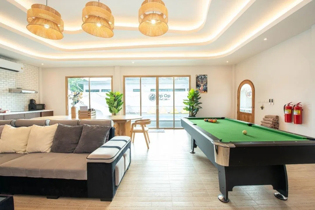 ภายใน De Beach Pool villa