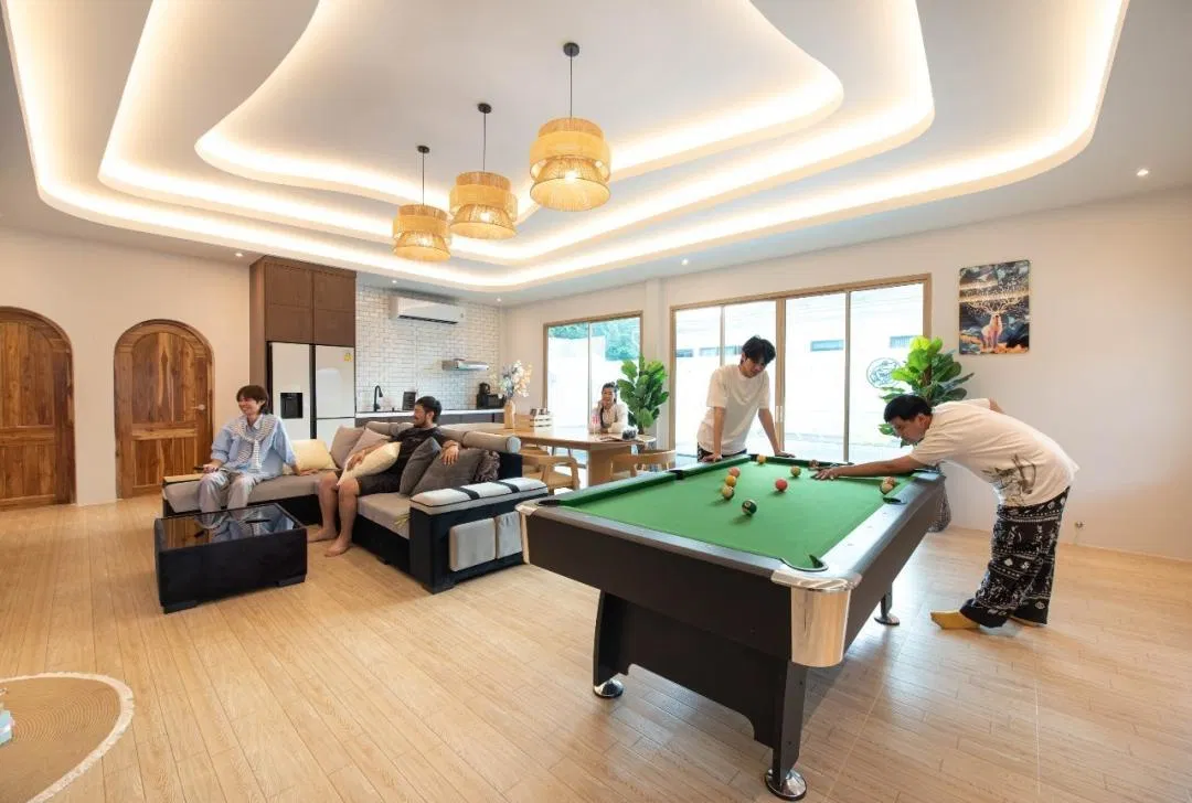ภายใน De Beach Pool villa
