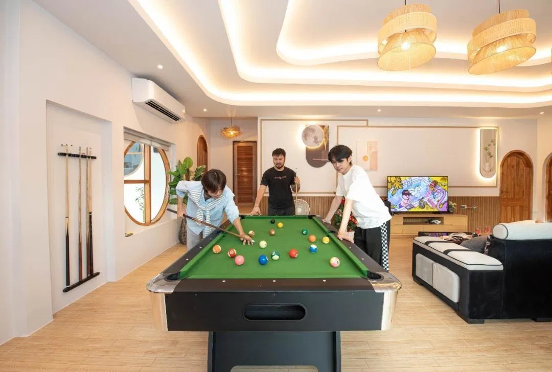 ภายใน De Beach Pool villa