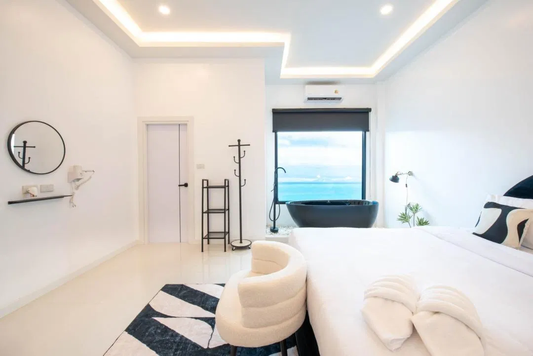 ห้องนอน Villa De Moon