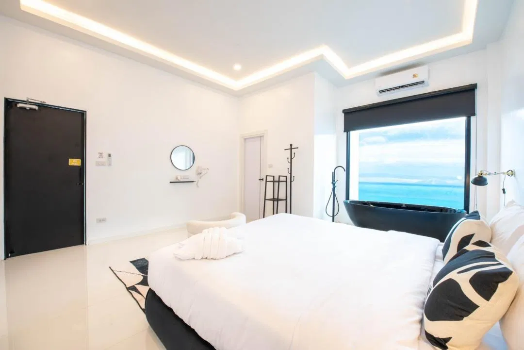 ห้องนอน Villa De Moon