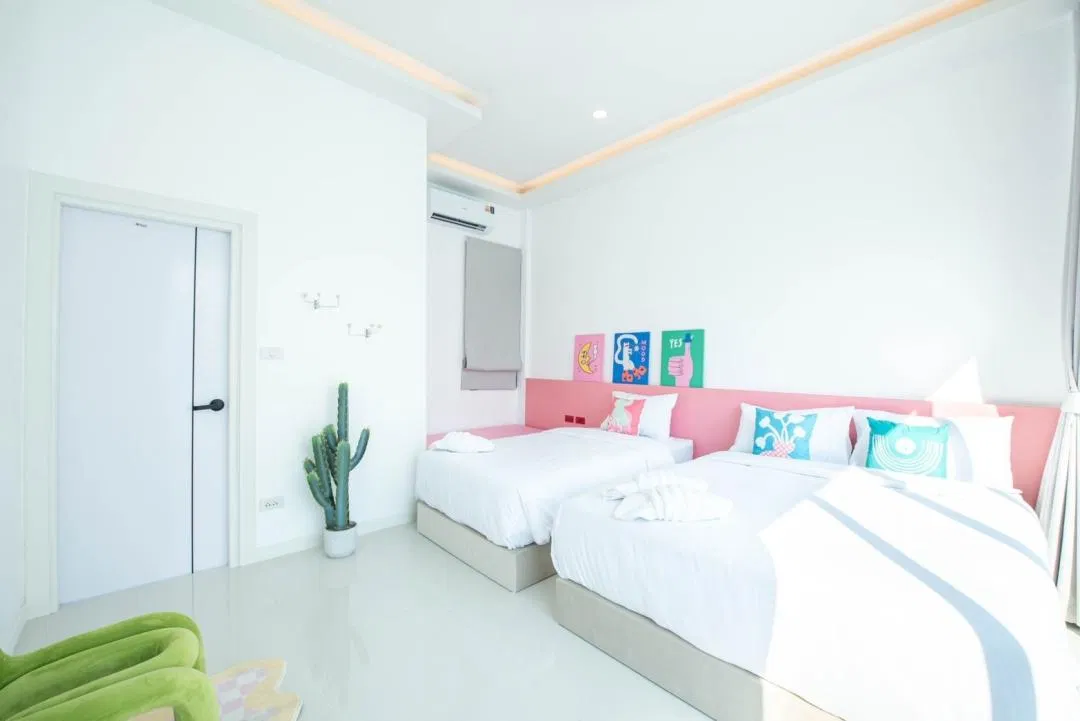 ห้องนอน Villa De Moon