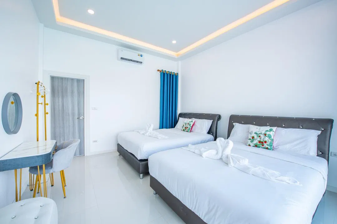 ห้องนอน MILLION POOL VILLA