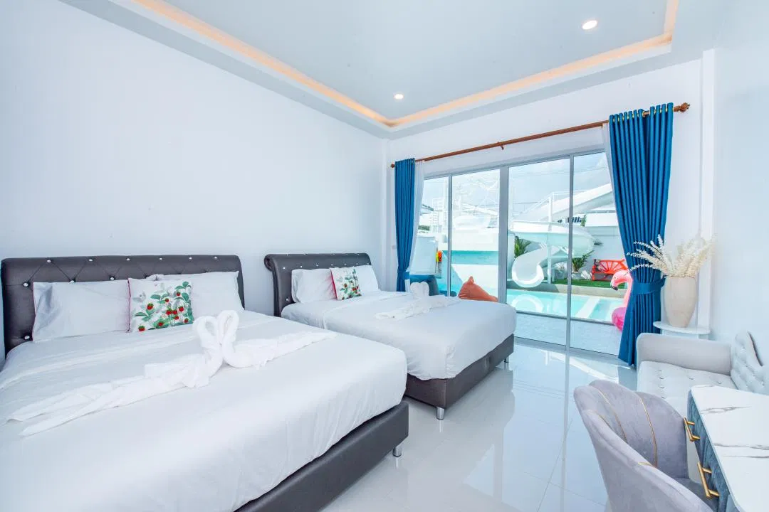 ห้องนอน MILLION POOL VILLA