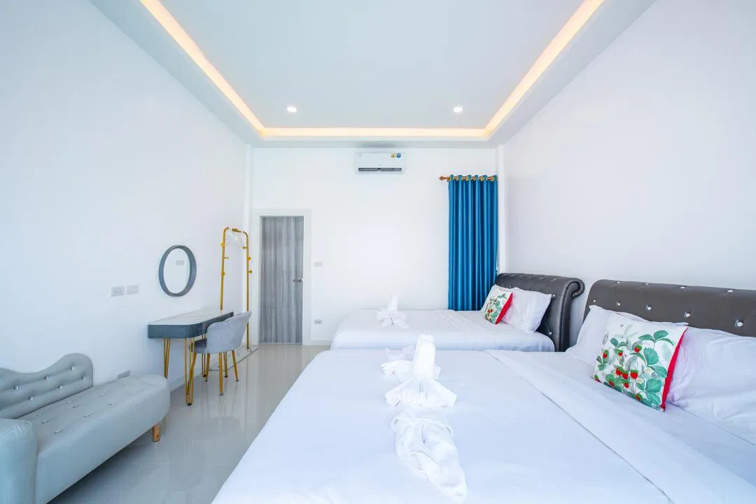 ห้องนอน MILLION POOL VILLA