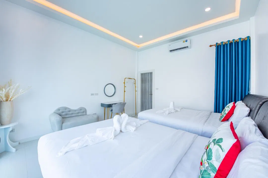 ห้องนอน MILLION POOL VILLA