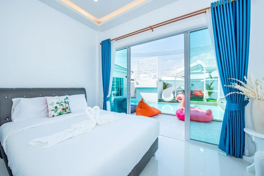 ห้องนอน MILLION POOL VILLA